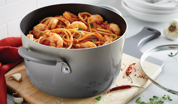 One-Pot Shrimp Diablo - PotsandPans.com