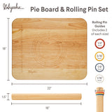 Rolling Pin and Pie Board Set