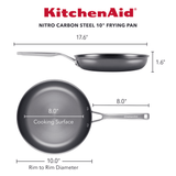 KitchenAid NITRO Carbon Steel 10-Inch Frying Pan