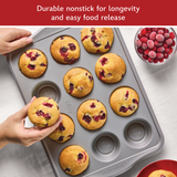 12-Cup Nonstick Muffin Pan