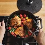 3-Quart Pre-Seasoned Cast-Iron Dutch Oven