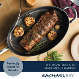5-Quart Oval Sauté Pan with Lid