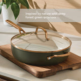 Design Series Evergreen 5-Quart Saute Pan with Lid