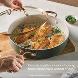 Design Series Evergreen 5-Quart Saute Pan with Lid