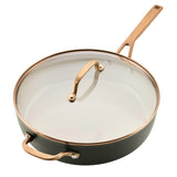 Design Series Evergreen 5-Quart Saute Pan with Lid