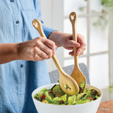 2-Piece Bamboo Salad Server Set