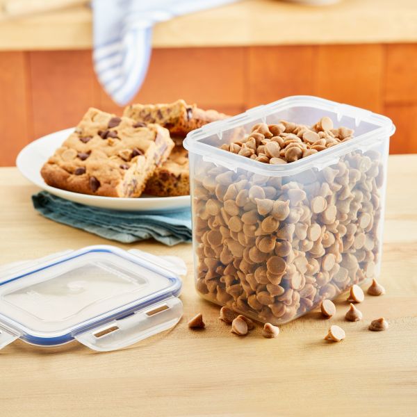 Easy Essentials Pantry Food Storage Container with Lid and Serving Cup