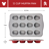 12-Cup Nonstick Muffin Pan