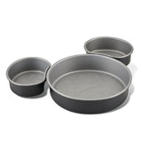 3-Piece Nonstick Mickey Head Cake Pan Set