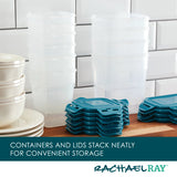 20-Piece Nestable Storage Containers