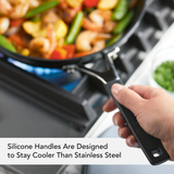Stainless Steel Nonstick 2-Piece Frying Pan Set