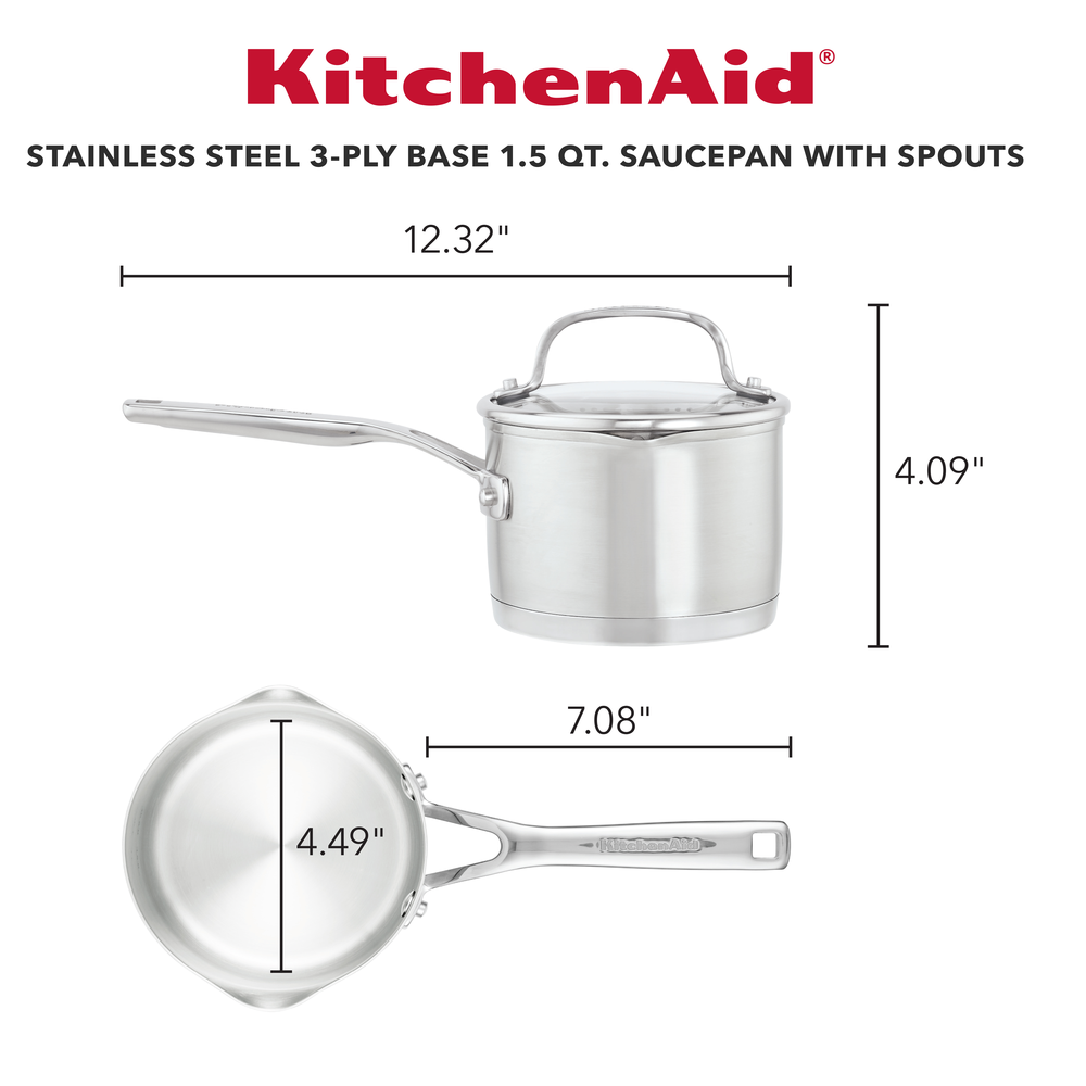 How Big Is A 1.5 Quart Saucepan: Size Explained Clearly