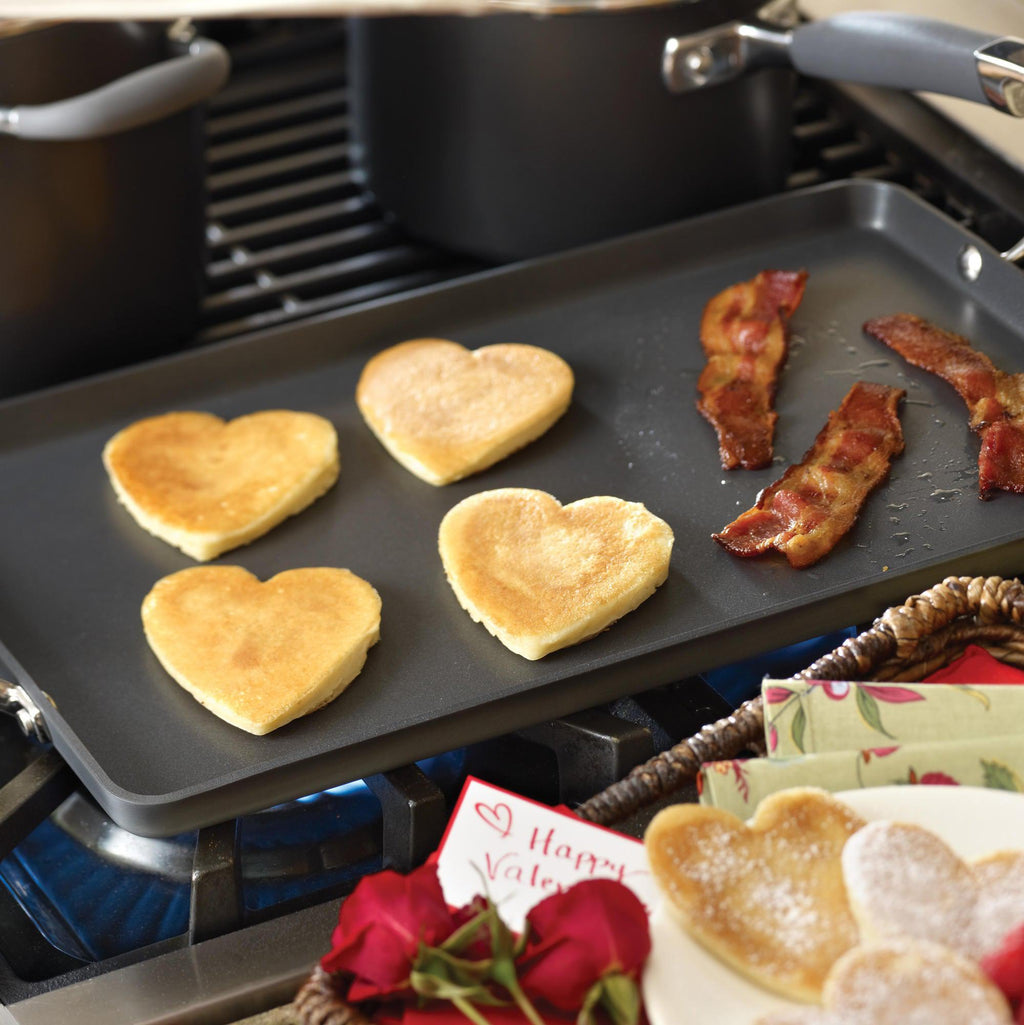 Anolon Advanced 10 x 18 Double Burner Griddle with Mini Turner