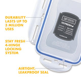 Easy Essentials 4-Piece Rectangular Container Set