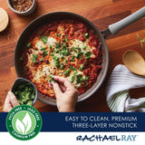 Nonstick Frying Pan | Gray