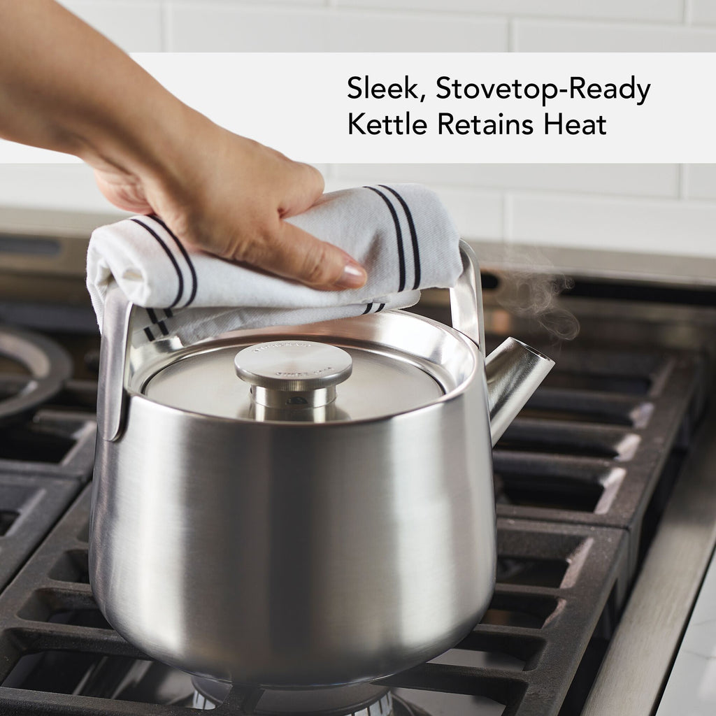 All-Clad Specialty 2 qt. Stainless Steel Whistling Stovetop Kettle &  Reviews