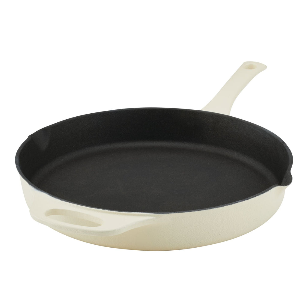 NITRO 12Inch Cast Iron Skillet PotsandPans