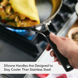 Stainless Steel 10-Piece Cookware Set