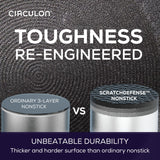3-Quart ScratchDefense™ A1 Series Nonstick Saucepan and Lid