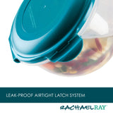 10-Piece Nestable Round Storage Containers | Teal