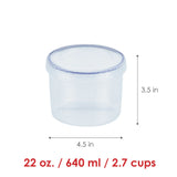 Easy Essentials Twist 20-Piece Food Storage Container Set