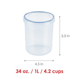Easy Essentials Twist 20-Piece Food Storage Container Set