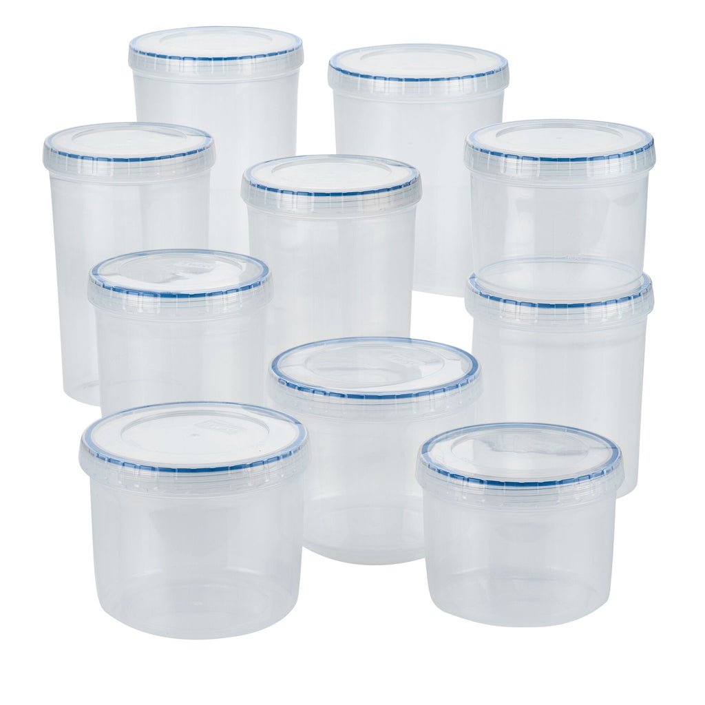  LOCK & LOCK Easy Essentials Food Storage lids/Airtight  containers, BPA Free, Round-20 oz-for Soup, Clear : Home & Kitchen