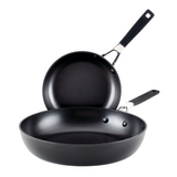 Hard-Anodized Nonstick 2-Piece Frying Pan Set