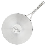 Stainless Steel 3-Ply Base 10.25-Inch Nonstick Round Grill Pan