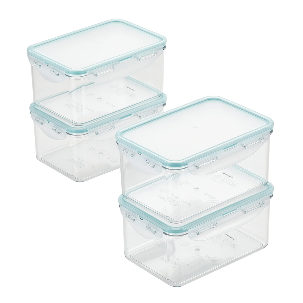 Lock n Lock Purely Better Rectangular Food Storage Container with Divider,  34-Ounce