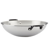 Stainless Steel 5-Ply Clad 15-Inch Wok