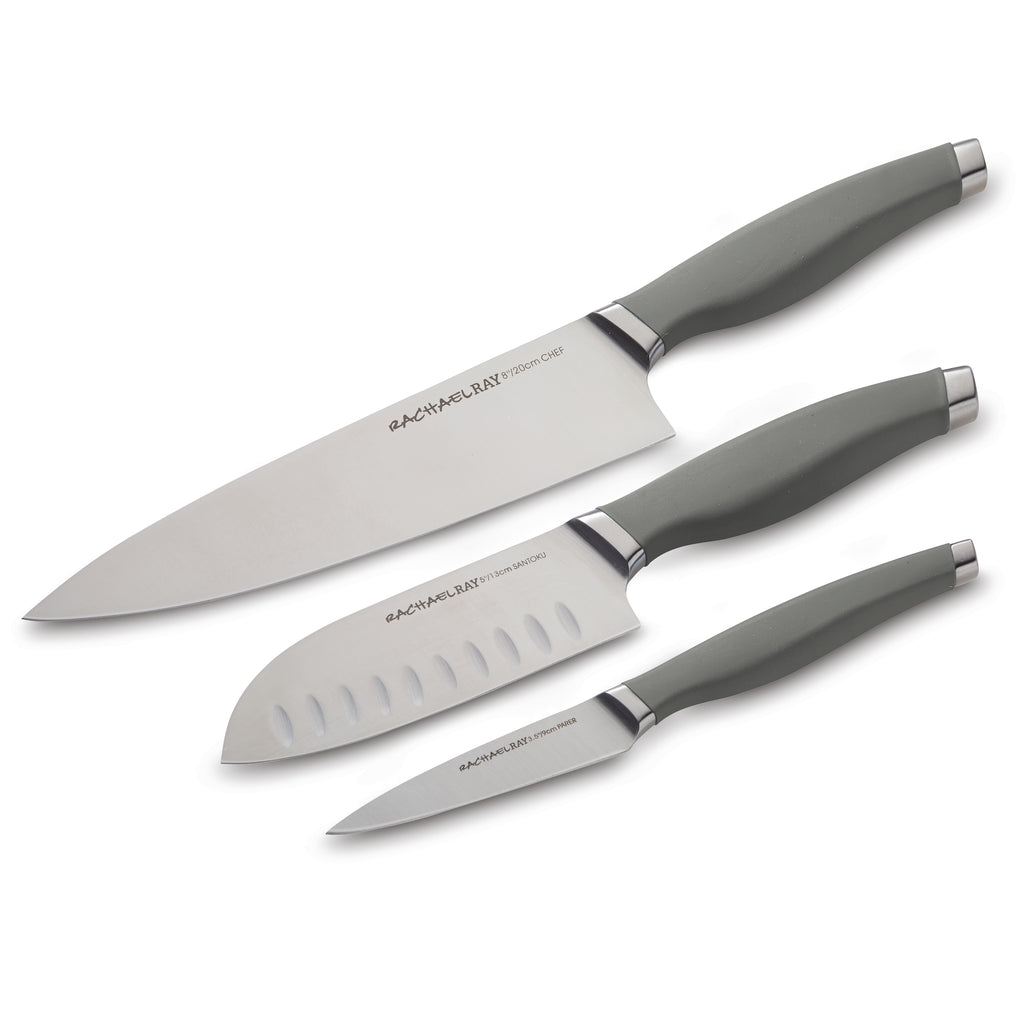 Phantom Chef 3 Piece Utensil Set Grey