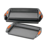 Yum-o! 3-Piece Nonstick Cookie Pan Set