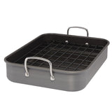 16" x 12" Nonstick Roaster with Rack