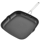 Hard-Anodized Induction 11.25-Inch Nonstick Square Grill Pan