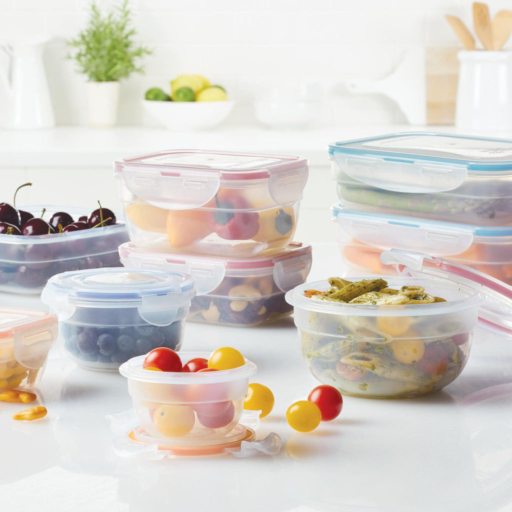 Lock & Lock Purely Better Glass Assorted 10-Piece Food Storage Container Set