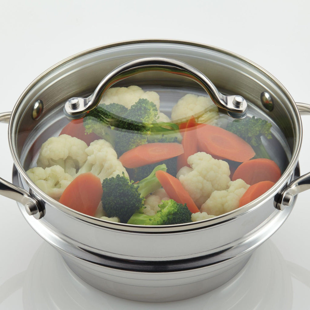 Universal Steamer Insert with Lid PotsandPans