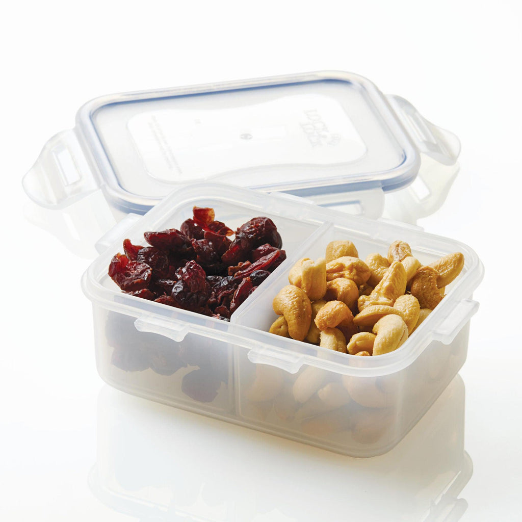 Easy Essentials Divided Food Storage Containers 54oz 2 PC Set