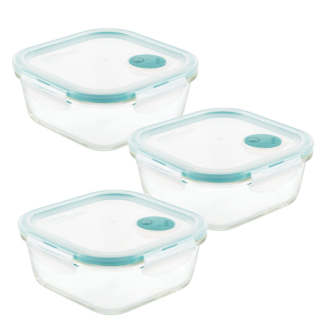 LocknLock Purely Better 14-oz. Glass Food Storage Container