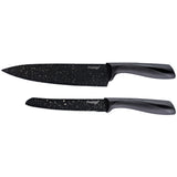 Stone Quartz Nonstick 2-Piece Knife Set