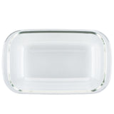 Airtight-Leakproof Borosilicate Glass Loaf Pan with Lid