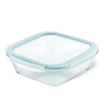 Airtight-Leakproof Borosilicate Glass Square Baker with Lid