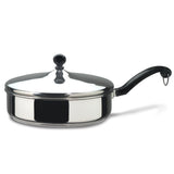 Classic Stainless Steel 10-Inch Covered Saute Pan