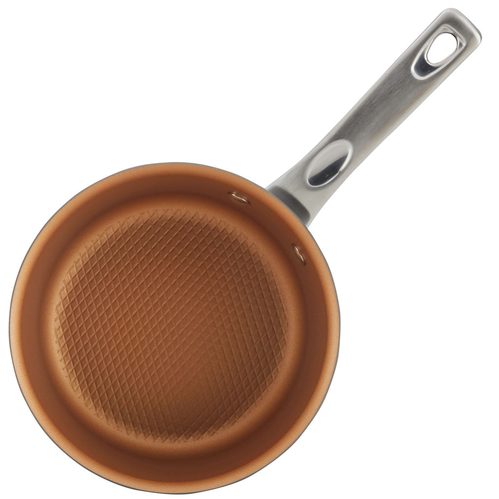 Ayesha Curry 10 Cast-Iron Enamel Skillet withPour Spouts 