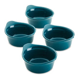 Ceramics 4-Piece 3.7-Oz. Dippers