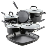 Hard-Anodized Nonstick 10-Piece Cookware Set