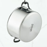 Stainless Steel 5-Ply Clad 8-Quart Stockpot with Lid