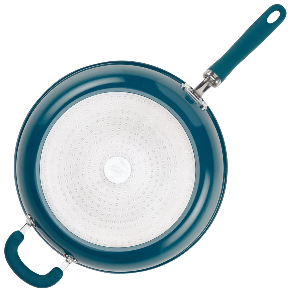 Create Delicious 12.5Inch Hard Anodized Nonstick Induction Deep Fryin