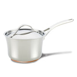 Nouvelle Copper Stainless Steel 3.5-Quart Saucepan