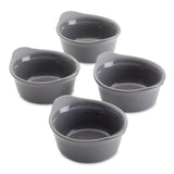 Ceramics 4-Piece 3.7-Oz. Dippers